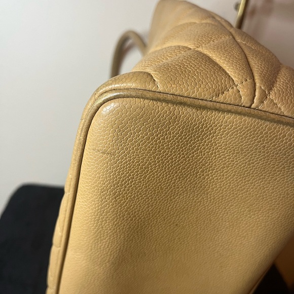 Chanel Beige Cavier Tote - Picture 13 of 16